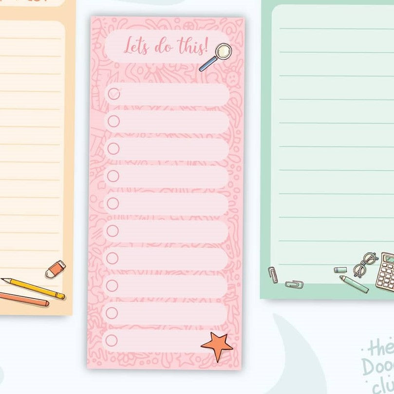 Lets Do This Doodle Checklist