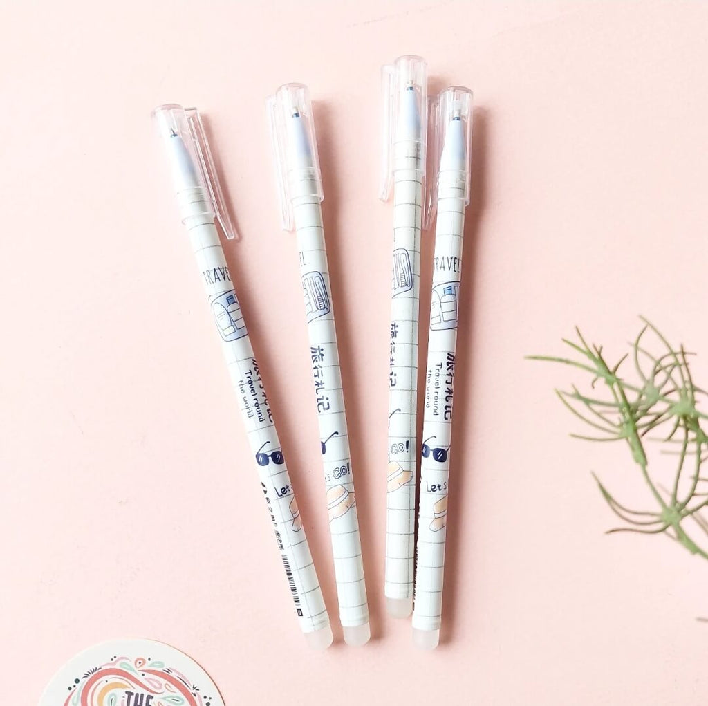 Travel Erasable White Gel Pen