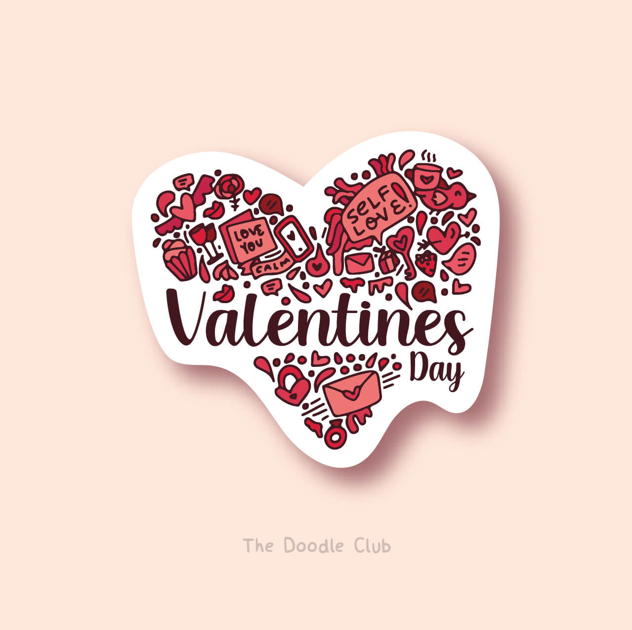 Valentines Day sticker