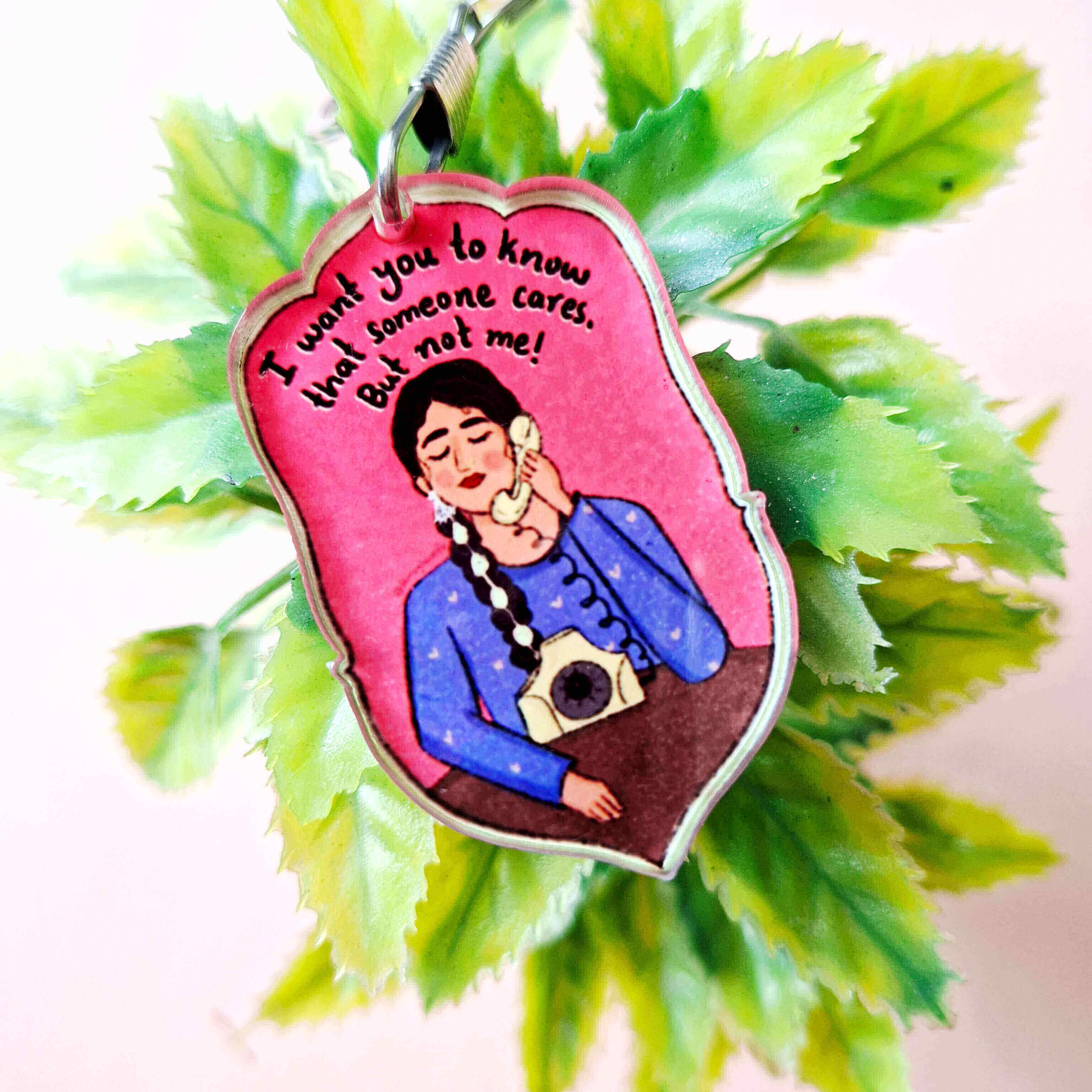Someone Cares - Acrylic Keychain