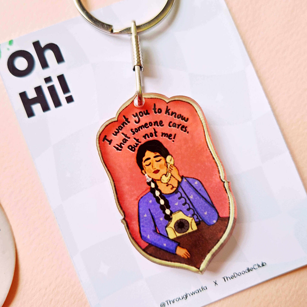 Someone Cares - Acrylic Keychain