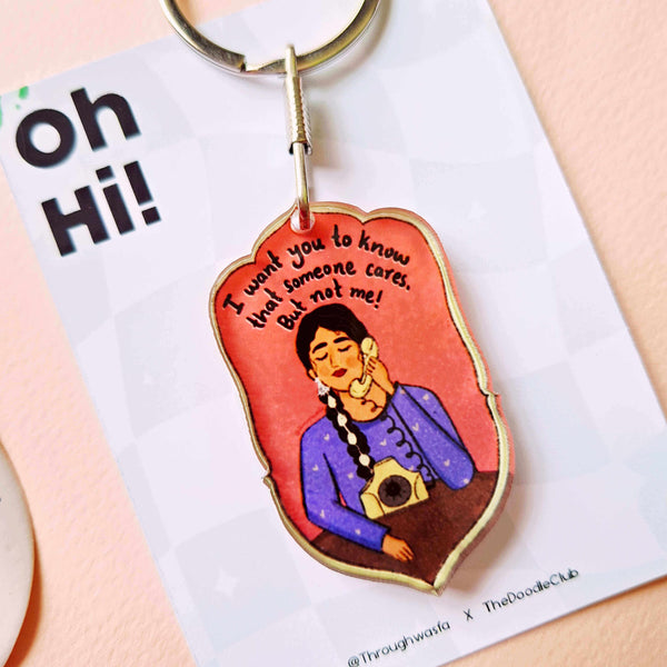 Someone Cares - Acrylic Keychain