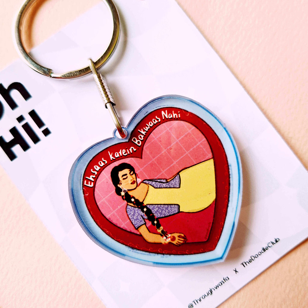 Ehsas Karen Bakwaas Nahi - Acrylic Keychain