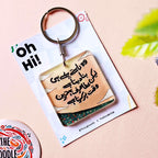 Wo Raste - Urdu Quote Acrylic Keychain