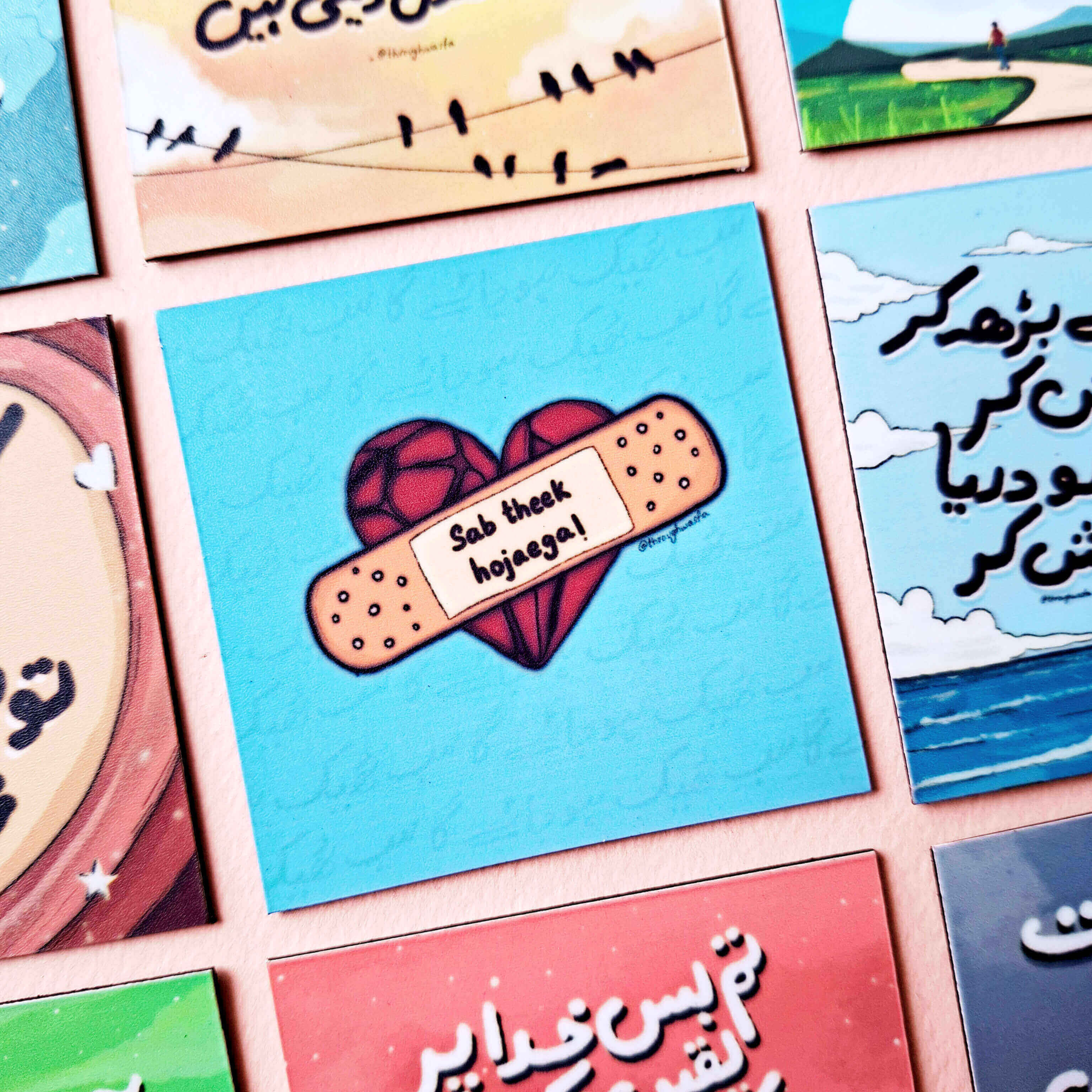 Sab Theek Hojaega - Fridge Magnet (Fixed Price)