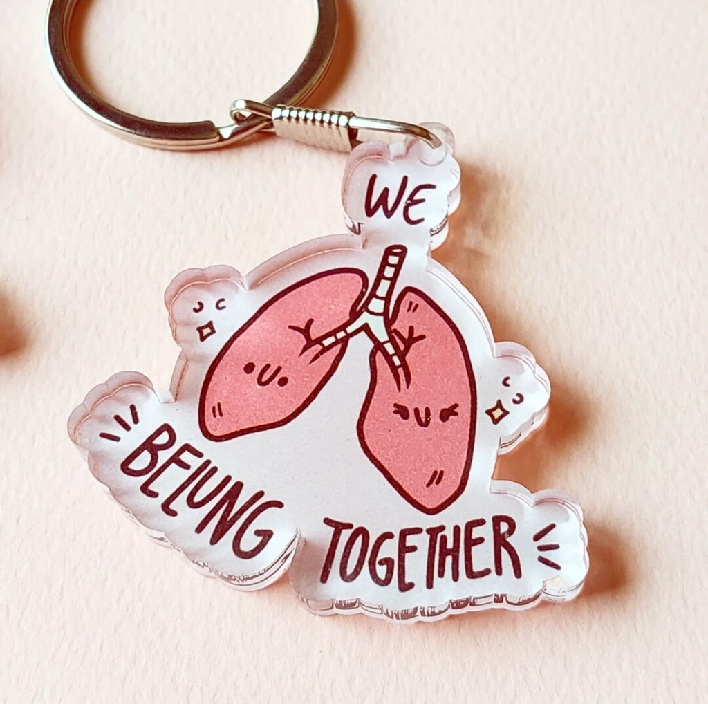 We Belung-Together Acrylic Keychain