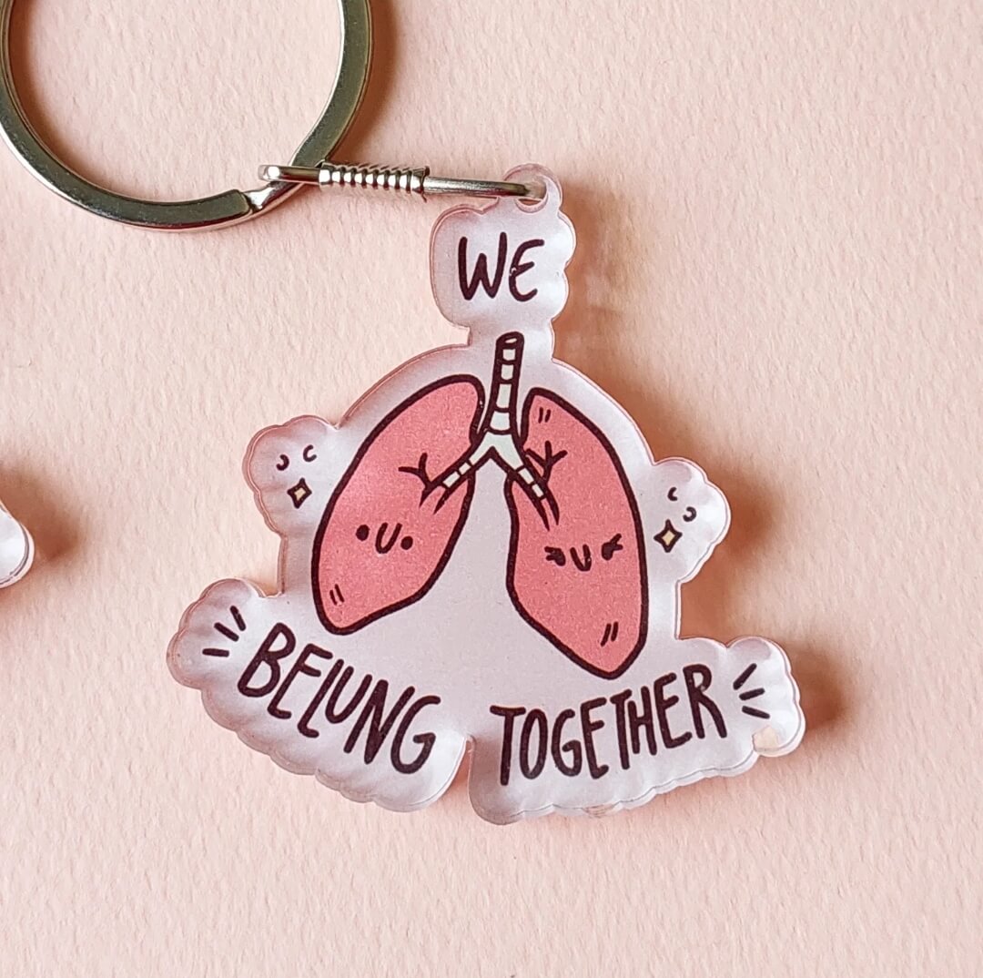 Set of 3 Medical Themed Acrylic Keychains