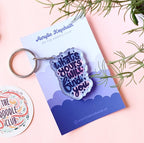 What's yours will find you Acrylic Keychain