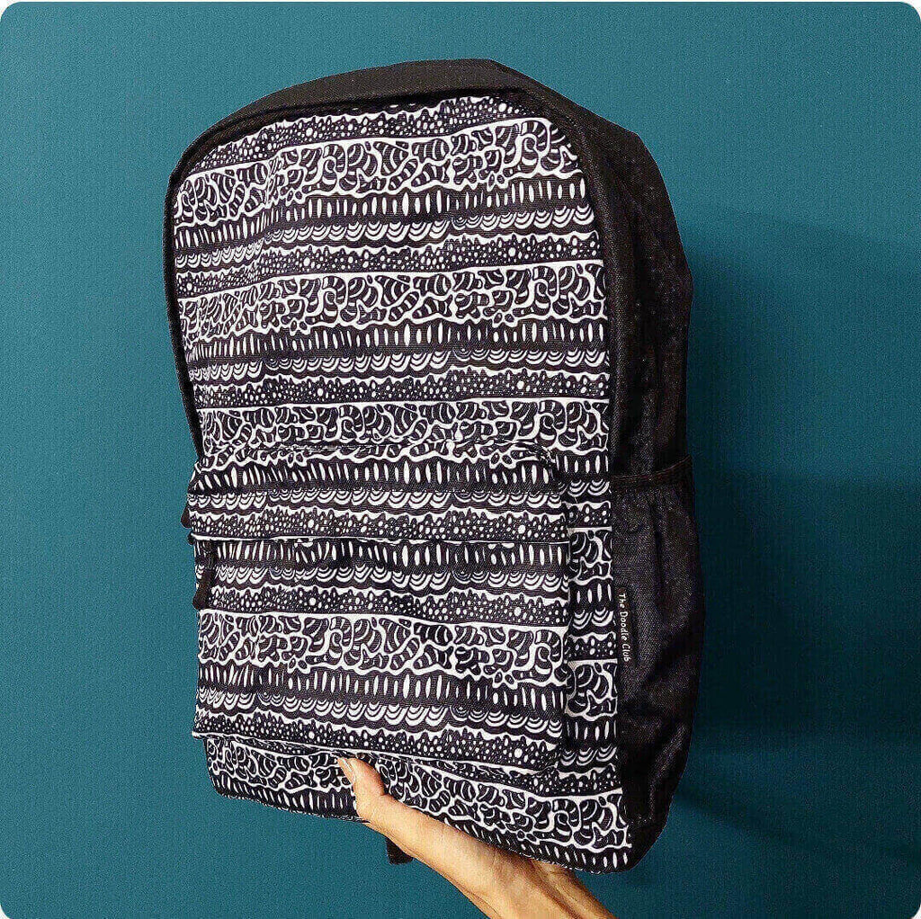 Whimsical Doodle - Backpack