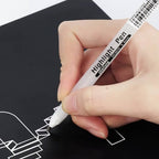 White Ink - Gel pens (For Black Pages)