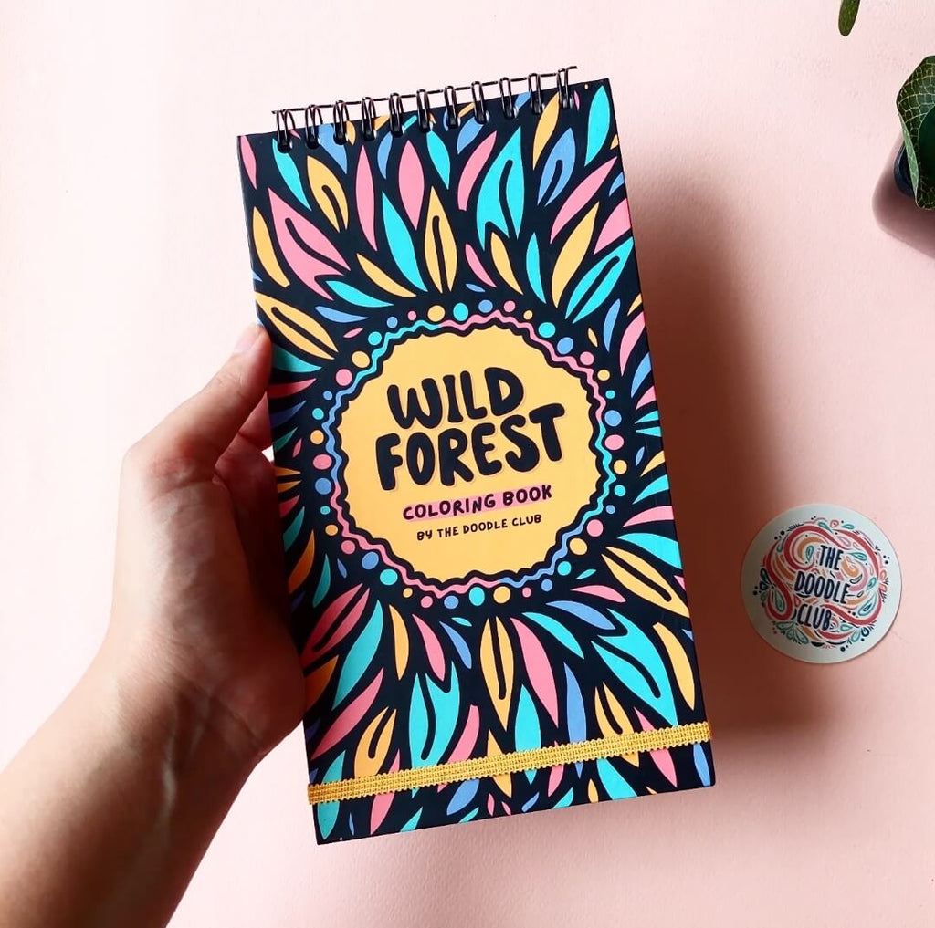 Wild Forest Coloring Book