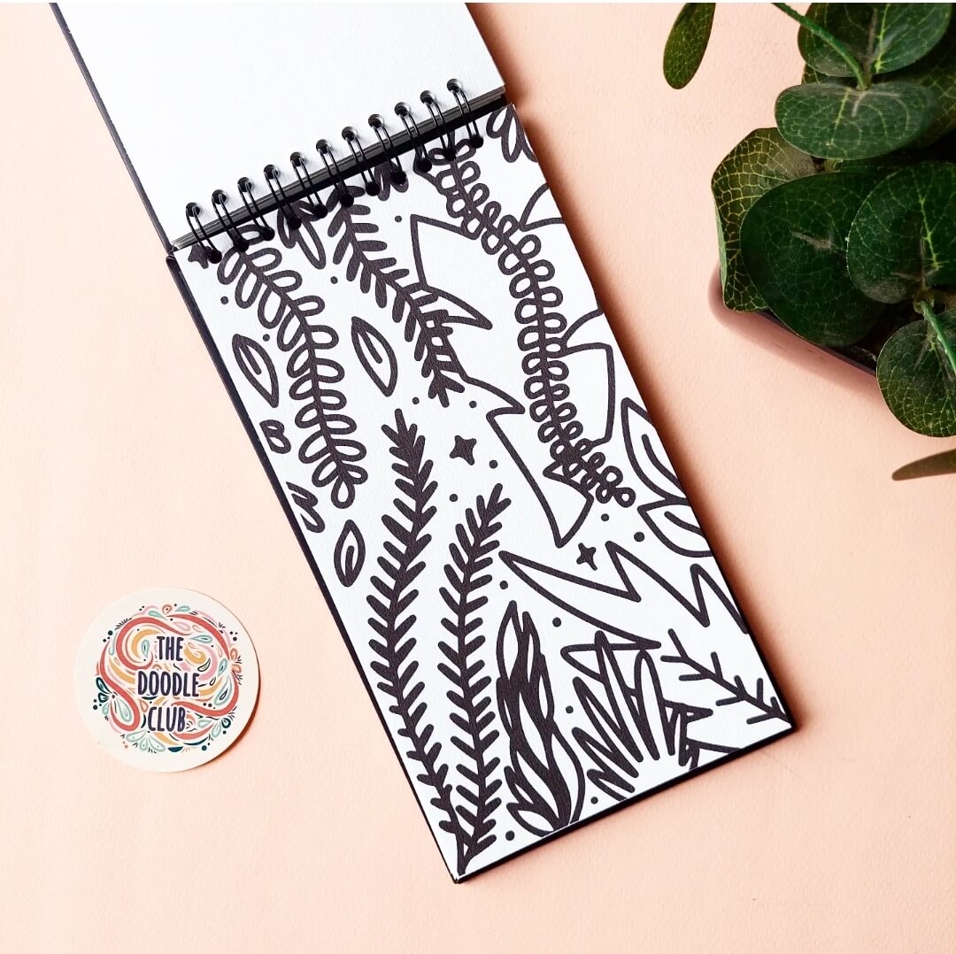 Wild Forest Coloring Book