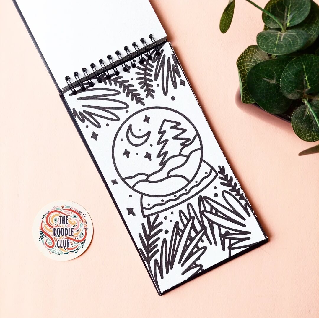 Wild Forest Coloring Book