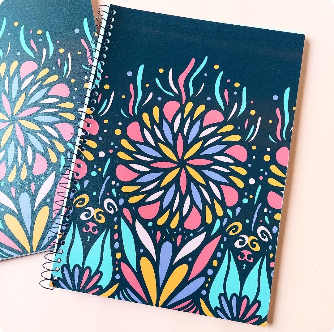 Wild Forest A4 Spiral Notebook