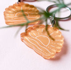 Yellow Sun Ocean Acrylic Keychain